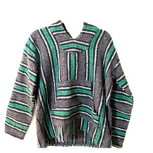 Green Baja hoodie! Great condition!
